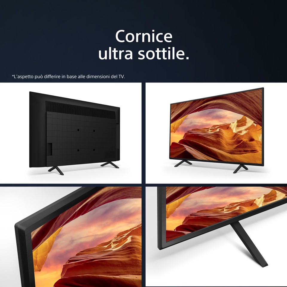 Sony BRAVIA | KD-43X75WL | LED | 4K HDR | Google TV | ECO PACK | BRAVIA CORE | Narrow Bezel Design