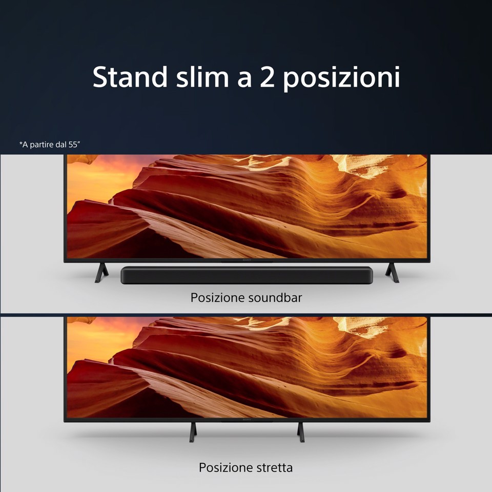 Sony BRAVIA | KD-75X75WL | LED | 4K HDR | Google TV | ECO PACK | BRAVIA CORE | Narrow Bezel Design