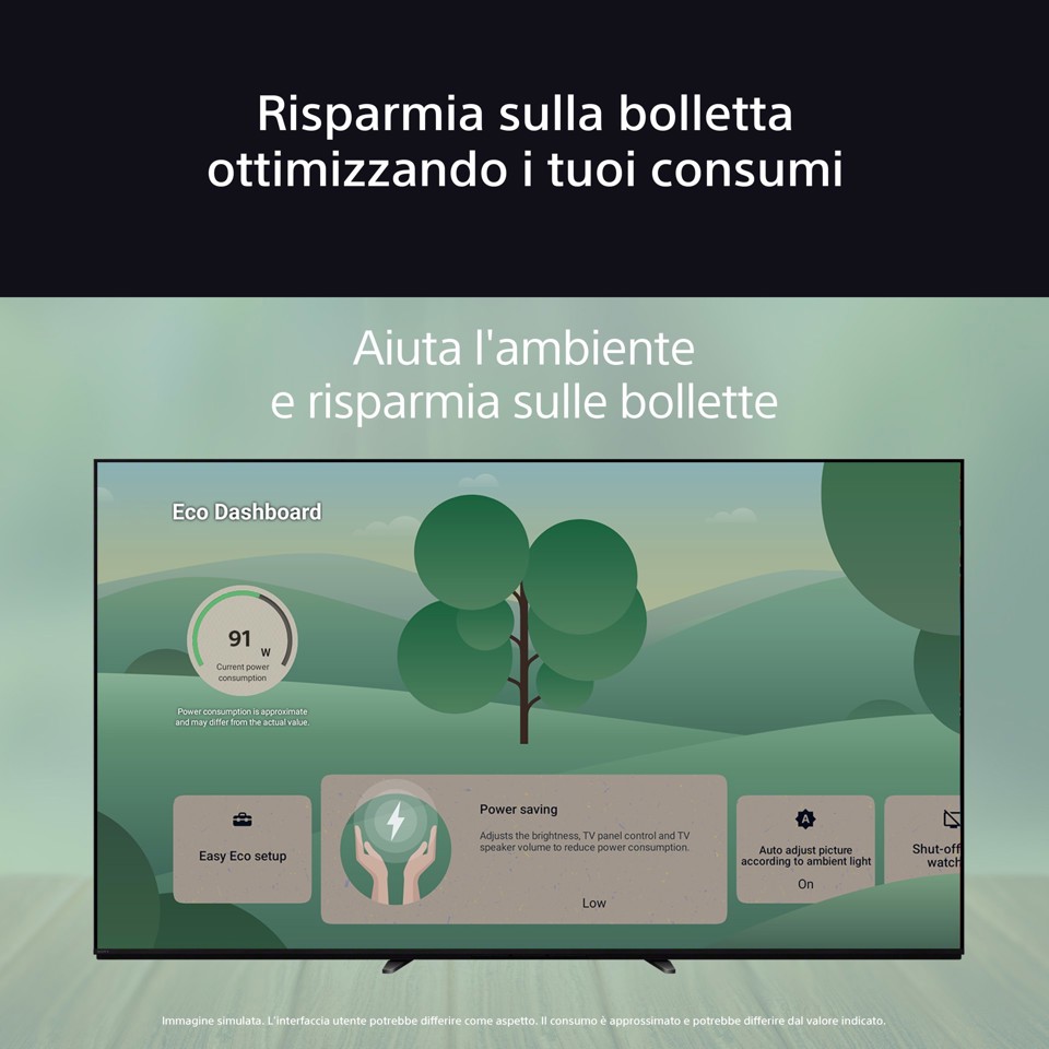 Sony BRAVIA XR XR8A 195,6 cm (77") 4K Ultra HD OLED Smart TV Wi-Fi Nero