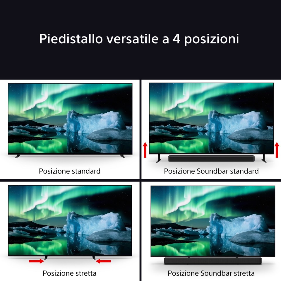 Sony BRAVIA XR XR8A 195,6 cm (77") 4K Ultra HD OLED Smart TV Wi-Fi Nero