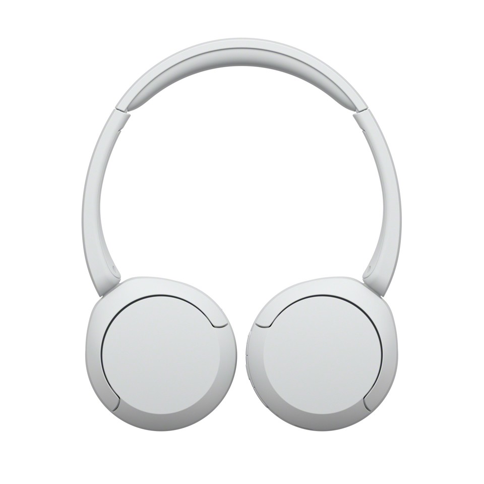 Sony Cuffie Bluetooth wireless WH-CH520 - Durata della batteria fino a 50 ore con ricarica rapida, stile on-ear - Bianco