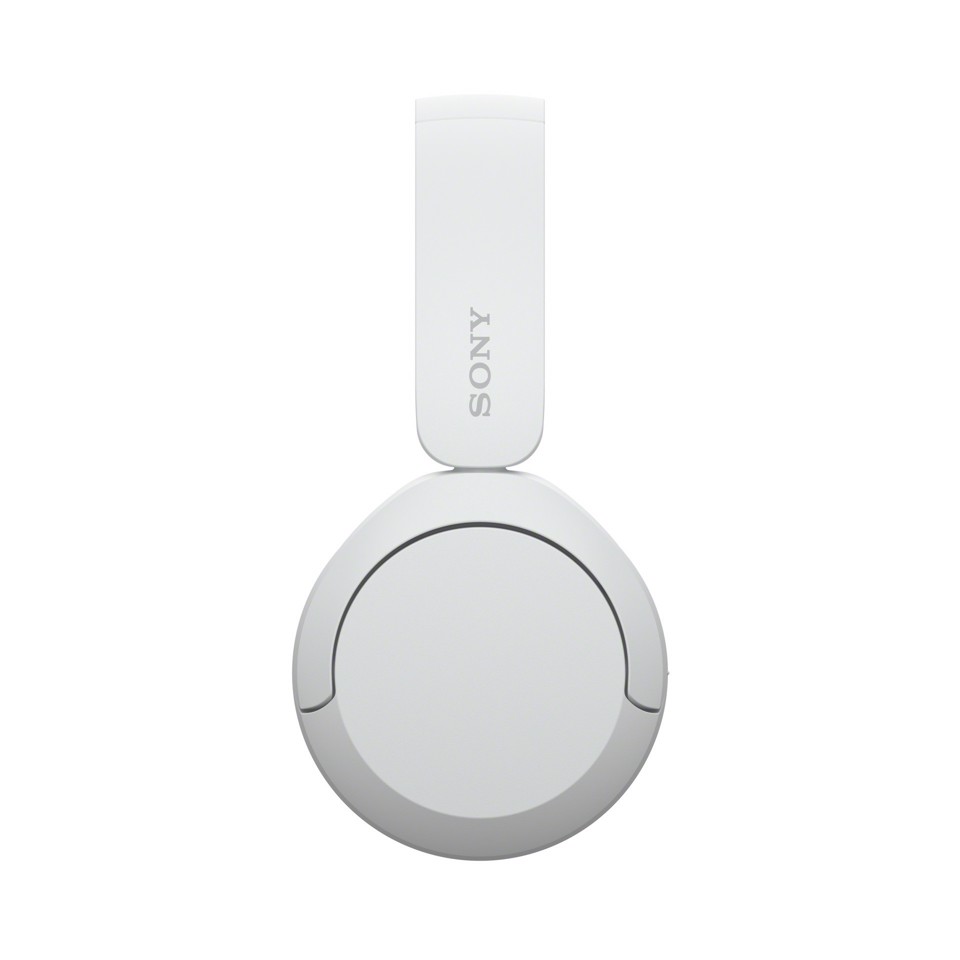 Sony Cuffie Bluetooth wireless WH-CH520 - Durata della batteria fino a 50 ore con ricarica rapida, stile on-ear - Bianco