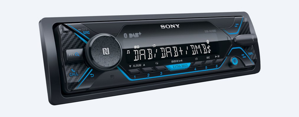 Sony DSX-A510KIT  Autoradio Dab/Dab Plus con usb Nero Bluetooth