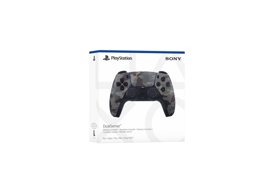 Sony DualSense Mimetico, Grigio Bluetooth Gamepad Analogico/Digitale Android, MAC, PC, PlayStation 5, iOS