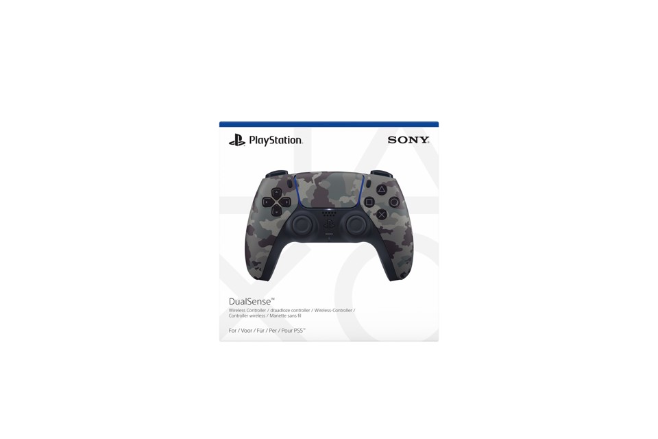 Sony DualSense Mimetico, Grigio Bluetooth Gamepad Analogico/Digitale Android, MAC, PC, PlayStation 5, iOS