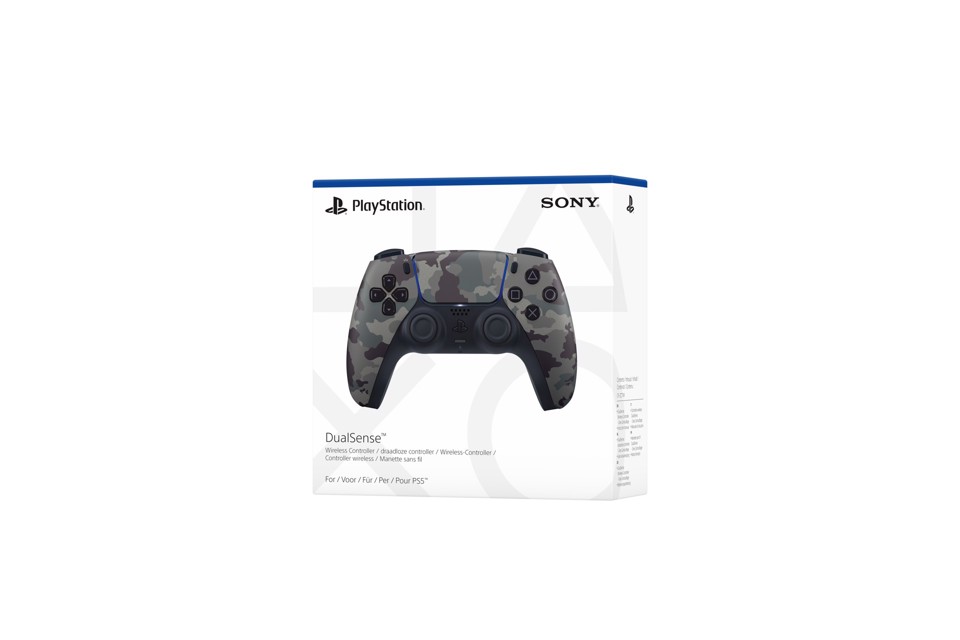 Sony DualSense Mimetico, Grigio Bluetooth Gamepad Analogico/Digitale Android, MAC, PC, PlayStation 5, iOS