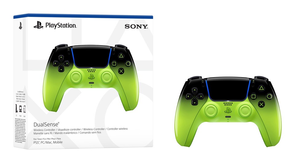 Sony DualSense Verde Bluetooth/USB Gamepad Analogico/Digitale Android, MAC, PC, PlayStation 5, iOS