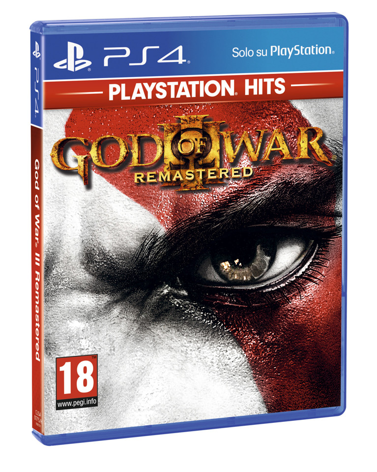 Sony God of War III Remastered - PS Hits Rimasterizzata Inglese, ITA PlayStation 4