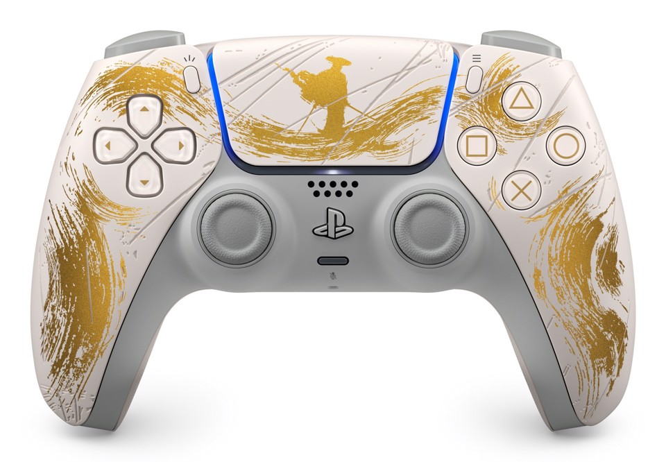 Sony Interactive Entertainment DualSense Wireless Controller - Ghost of Yōtei Gold Limited Edition Oro, Bianco Bluetooth/USB Gamepad Analogico/Digitale Android, MAC, PC, PlayStation 5, iOS