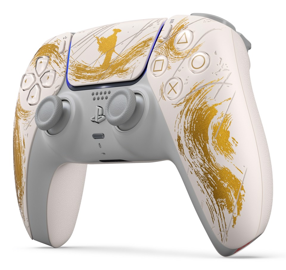 Sony Interactive Entertainment DualSense Wireless Controller - Ghost of Yōtei Gold Limited Edition Oro, Bianco Bluetooth/USB Gamepad Analogico/Digitale Android, MAC, PC, PlayStation 5, iOS