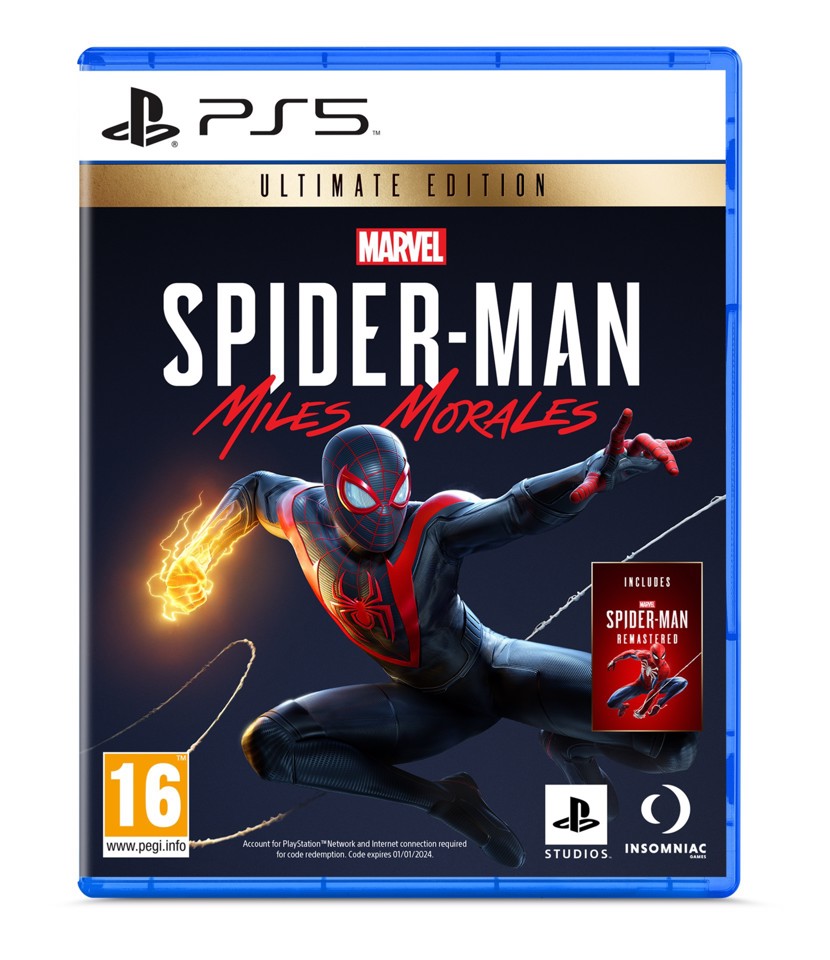Sony Interactive Entertainment Marvel’s Spider-Man: Miles Morales Ultimate Edition Tedesca, Inglese, ITA PlayStation 5