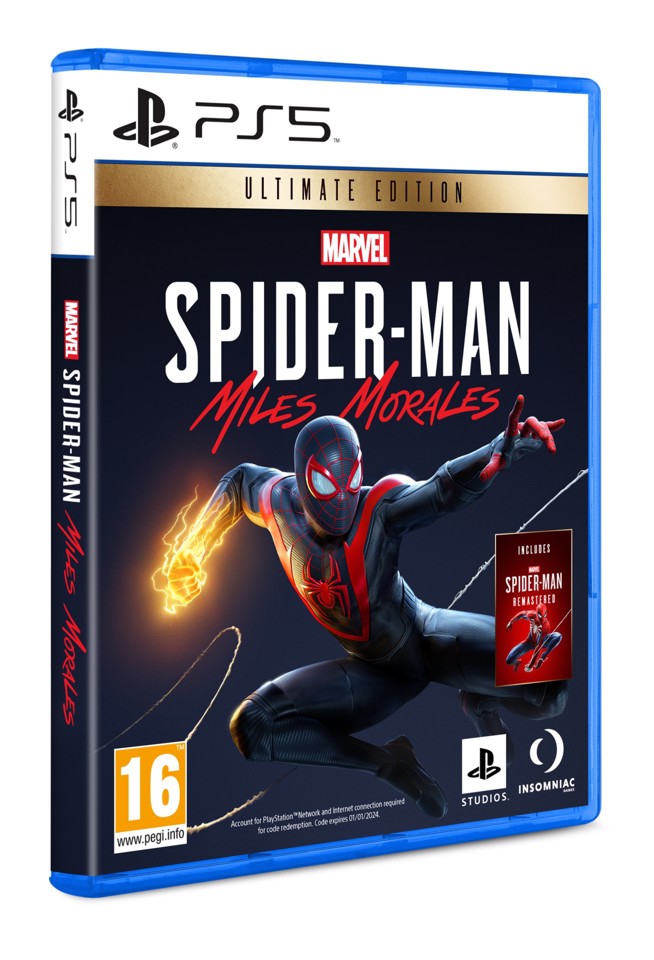 Sony Interactive Entertainment Marvel’s Spider-Man: Miles Morales Ultimate Edition Tedesca, Inglese, ITA PlayStation 5