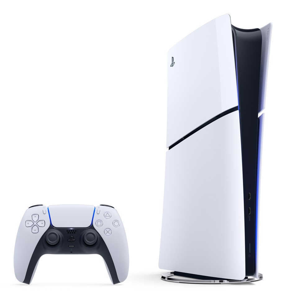 Sony Interactive Entertainment PlayStation 5 Digital Edition 825 GB Wi-Fi Nero, Bianco