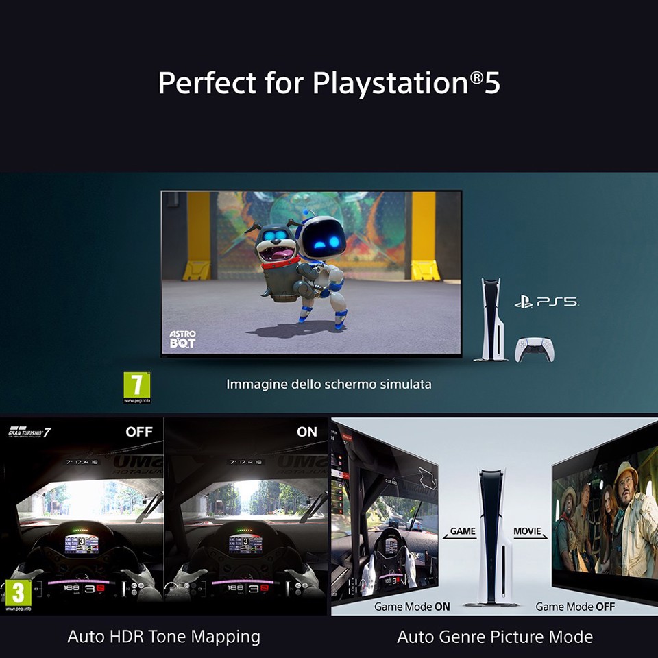 Sony K-65XR8M2 165,1 cm (65") 4K Ultra HD OLED Smart TV Wi-Fi Nero