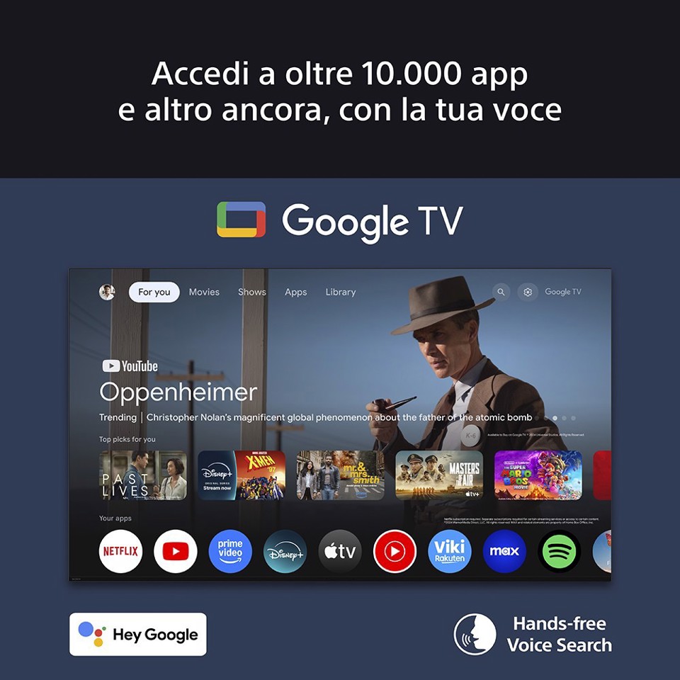 Sony K-85S3 2,15 m (84.6") 4K Ultra HD Smart TV Wi-Fi Nero