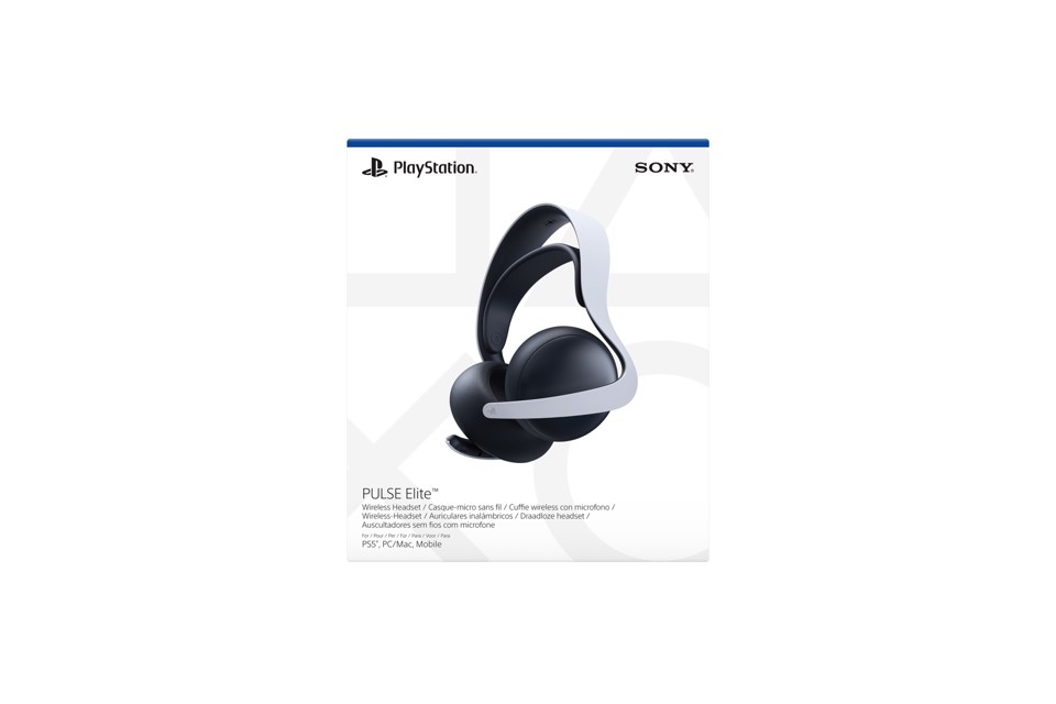 Sony PULSE Elite Auricolare Wireless A Padiglione Giocare Bluetooth Nero, Bianco