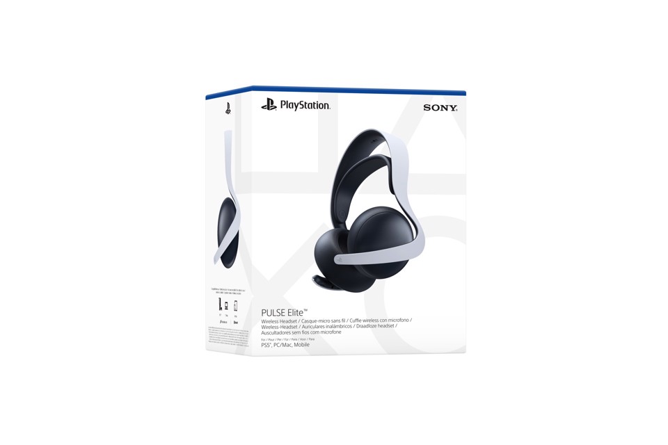 Sony PULSE Elite Auricolare Wireless A Padiglione Giocare Bluetooth Nero, Bianco