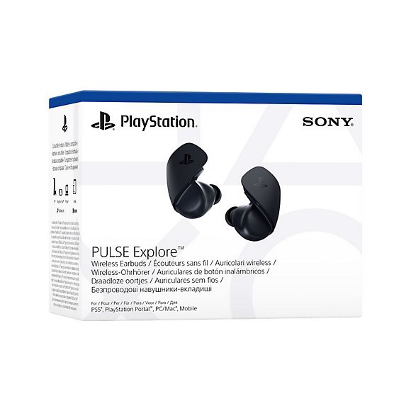Sony Pulse Explore Auricolare Wireless In-ear Gaming Bluetooth Nero