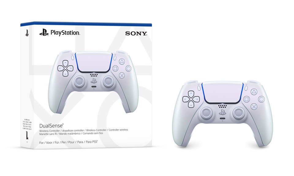 Sony S1000044424 periferica di gioco Perlato Bluetooth/USB Gamepad Analogico/Digitale PlayStation 5, iOS