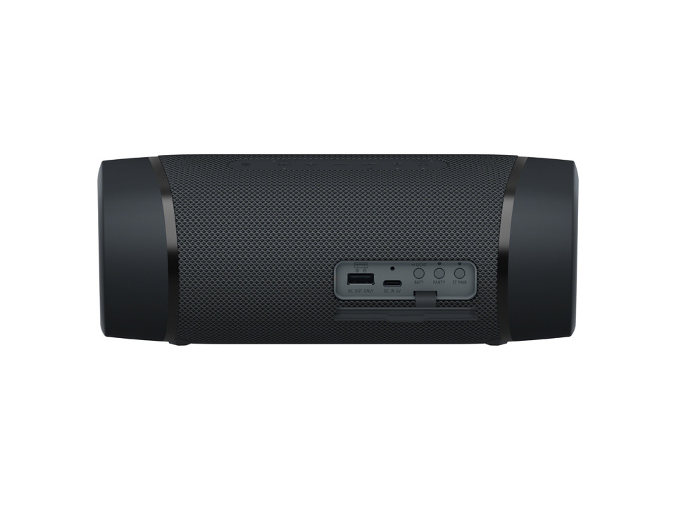 Sony SRS XB33 - Speaker bluetooth waterproof, cassa portatile con autonomia fino a 24 ore e effetti luminosi (Nero)