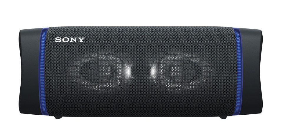 Sony SRS XB33 - Speaker bluetooth waterproof, cassa portatile con autonomia fino a 24 ore e effetti luminosi (Nero)