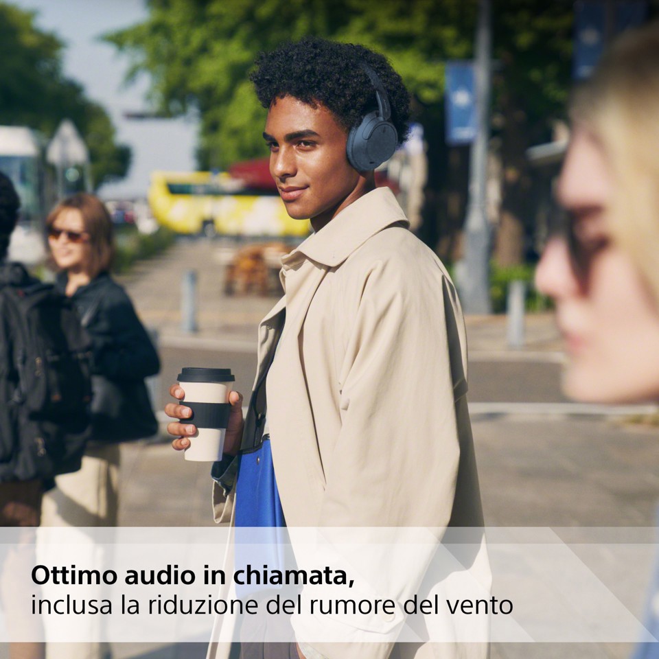 Sony WH-CH720N Auricolare Con cavo e senza cavo A Padiglione Musica e Chiamate USB tipo-C Bluetooth Blu