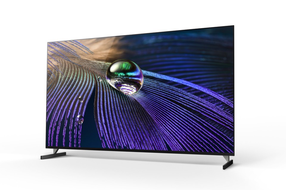 Sony XR-55A90J - Smart TV OLED 55 pollici, 4K ultra HD, HDR, con Google TV, Perfect for PlayStation™ 5 (Nero, Modello 2021)