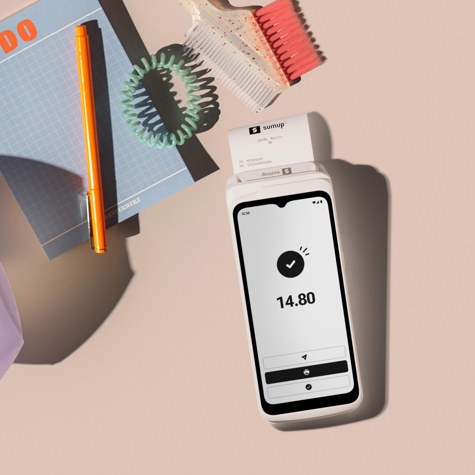 SumUp Terminal - lettore di card wifi + 4G