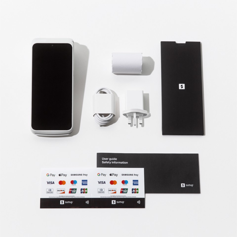 SumUp Terminal - lettore di card wifi + 4G