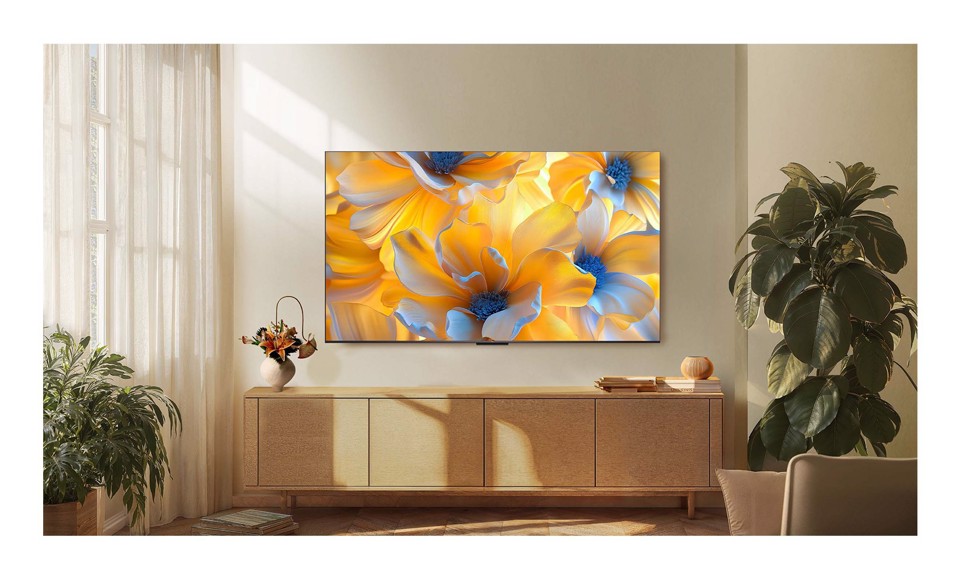 TCL C69 Serie C69K Smart TV QD-MiniLED 4K 50" 50C69K, 144Hz, audio Onkyo 2.1, Dolby Vision IQ & Atmos, Google TV