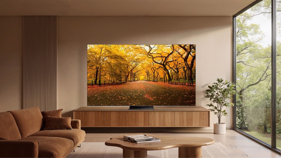 TCL C8L TV 75C8L SQD Mini LED da 75", 4K HDR, 5500 nit, 2.584 zone di dimming, Google TV, 144Hz, Dolby Vision & Atmos, Audio Bang & Olufsen