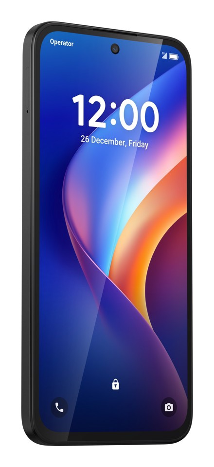 TCL K70 4G 17,3 cm (6.8") Dual SIM ibrida Android 16.0 USB tipo-C 4 GB 128 GB 5200 mAh Nero
