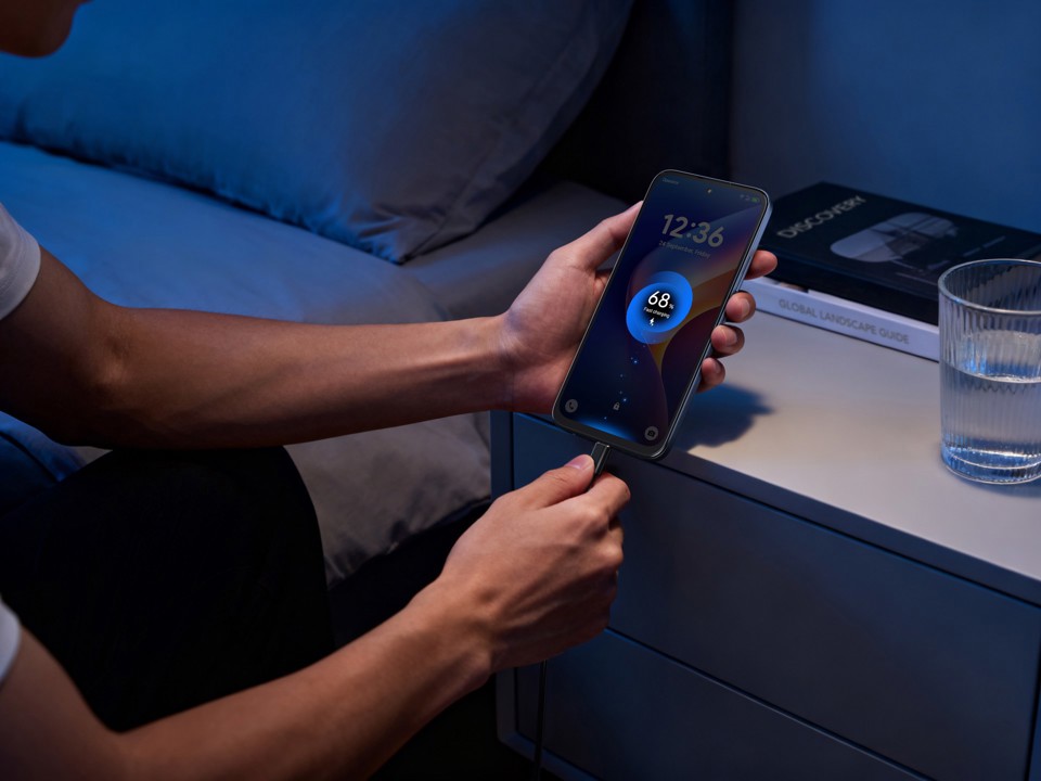 TCL K70 Power 4G 17,1 cm (6.75") Android 16.0 USB tipo-C 8 GB 256 GB 6500 mAh Grigio