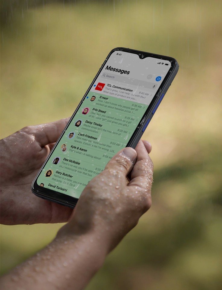 TCL K70 SE 16,7 cm (6.56") Doppia SIM Android 16.0 4G USB tipo-C 4 GB 64 GB 3000 mAh Nero, Indaco