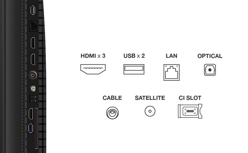 TCL P79K Serie Smart TV QLED 4K 55" 55P79K, Dolby Vision - Atmos, HDR10+, Google TV