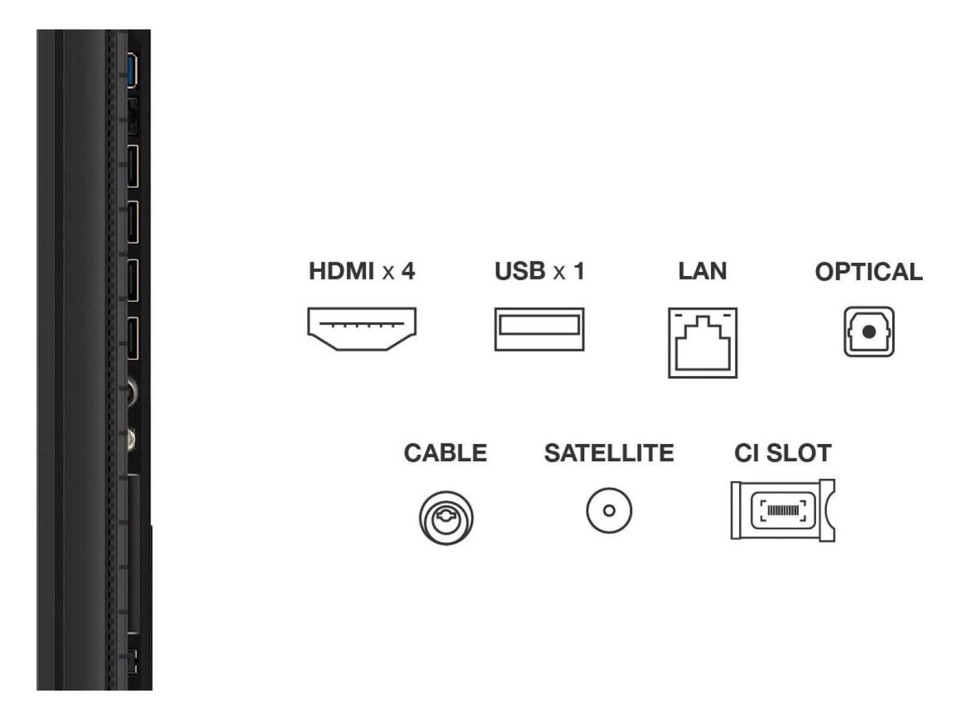 TCL P8K Serie Smart TV QLED 4K 85" 85P8K, 144Hz, audio Onkyo 2.1, Dolby Vision & Atmos, Google TV