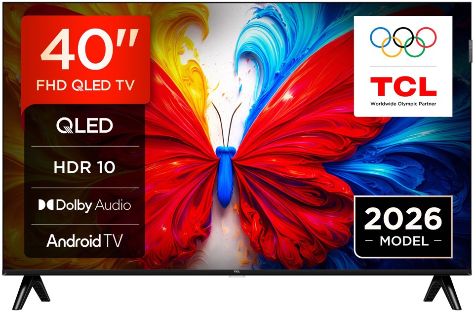 TCL S5L TV 40S5L - Full HD 40”, QLED, HDR, Direct LED, Android TV, Dolby Audio