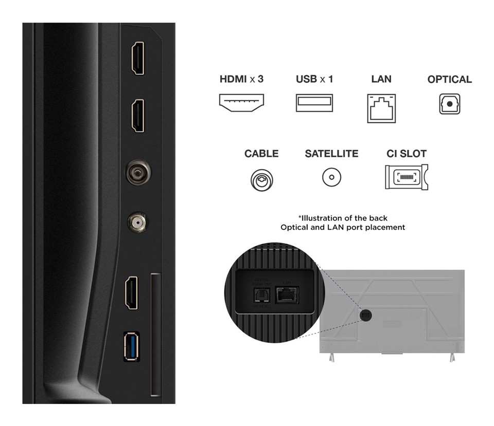 TCL Serie Smart TV 4K Ultra HD 43" 43P69K, Dolby Audio, HDR10+, Google TV