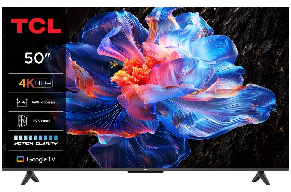 TCL Serie Smart TV 4K Ultra HD 50" 50P69K, Dolby Audio, HDR10+, Google TV