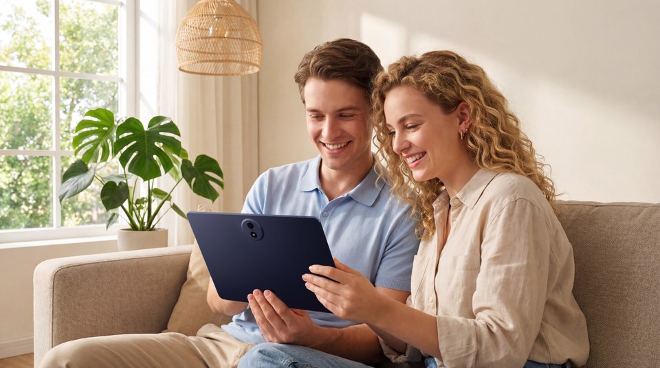 TCL TAB A1 Plus Snapdragon 128 GB 31 cm (12.2") 6 GB Wi-Fi 5 (802.11ac) Android 16 Blu