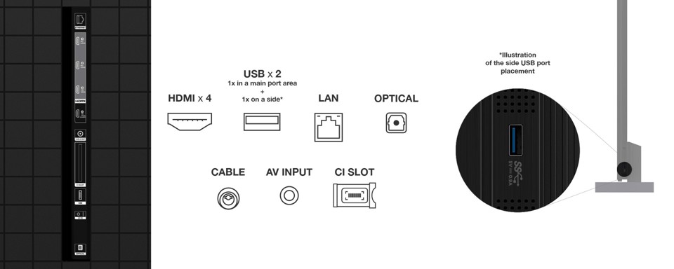 TCL X95 Serie Smart TV Mini LED 4K 115" 115X955, 144Hz, audio Onkyo 6.2.2, Google TV