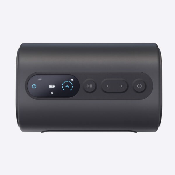 Therabody RecoveryAir Prime massaggiatore Gambe Nero, Blu