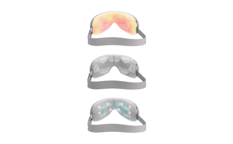 Therabody SmartGoggles massaggiatore Viso Grigio