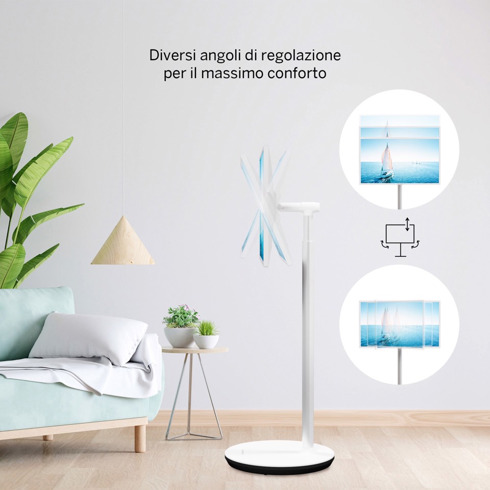 Thomson 32HA4M44 TV e monitor portatile TV portatile Bianco 81,3 cm (32") 1366 x 768 Pixel