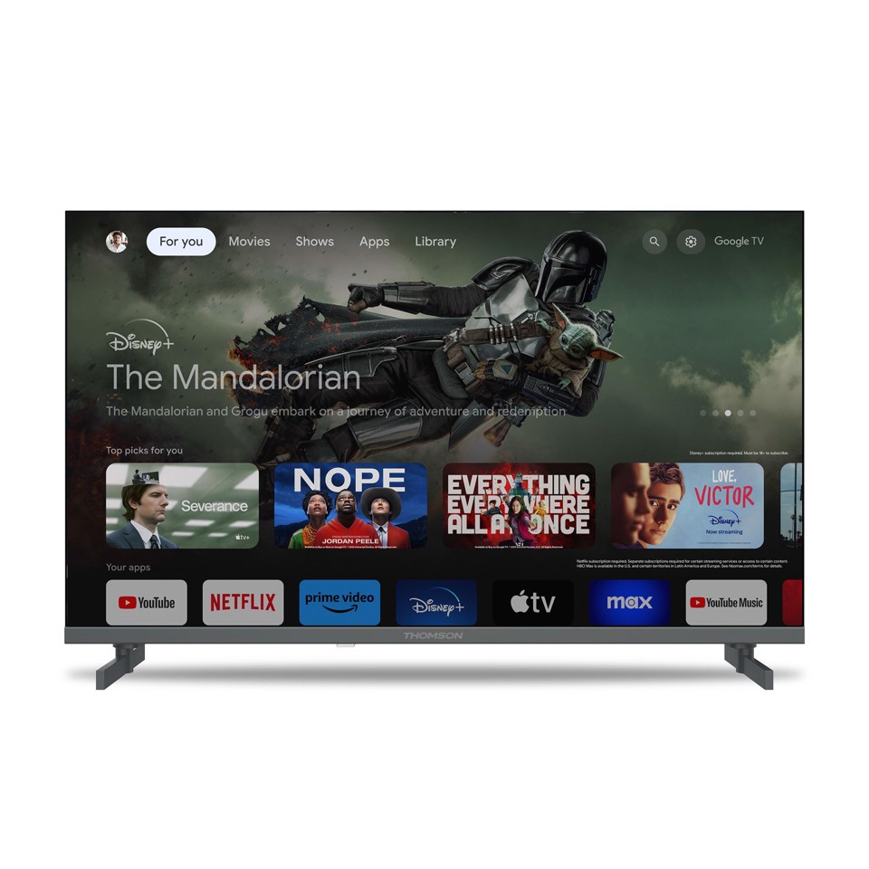 Thomson 32QG4S14 TV 81,3 cm (32") Full HD Smart TV Wi-Fi Nero