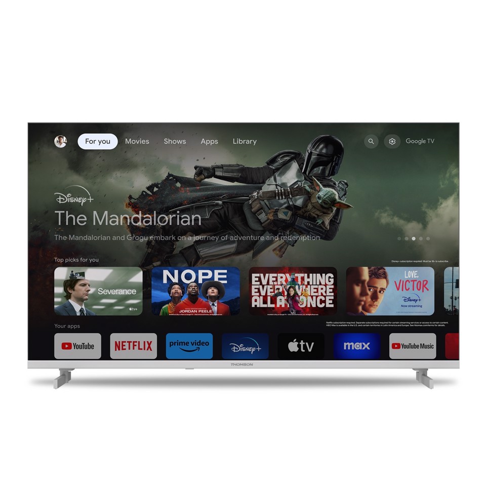 Thomson 43UG4S14W TV 109,2 cm (43") 4K Ultra HD Smart TV Wi-Fi Bianco