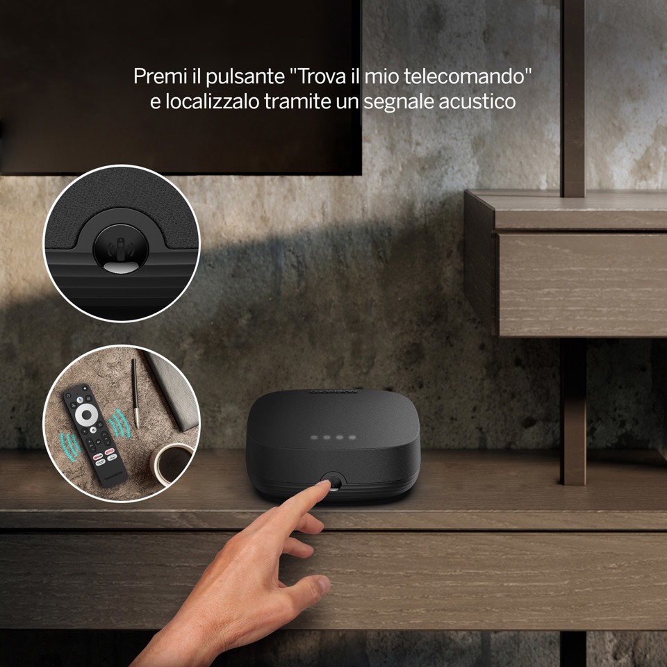 Thomson BOX PLUS 270G Smart TV box Grigio 4K Ultra HD 32 GB Wi-Fi Collegamento ethernet LAN