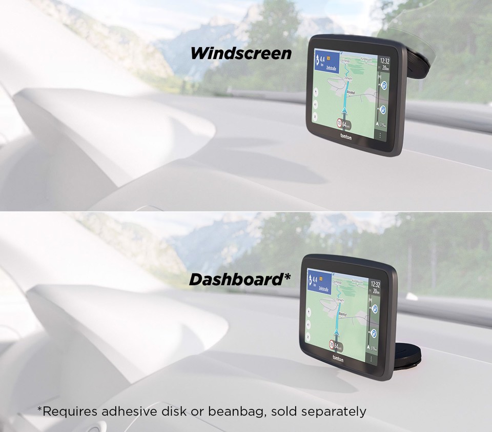 TomTom GO Classic navigatore Fisso 15,2 cm (6") Touch screen Nero