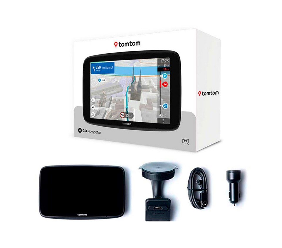 TomTom GO navigatore Palmare/Fisso 17,8 cm (7") Touch screen Nero