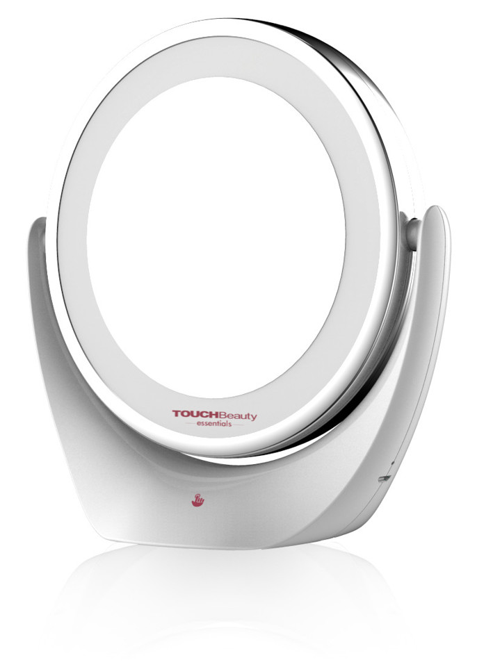 TouchBeauty TB-1276 specchietto per trucco Libera installazione Rotondo Bianco